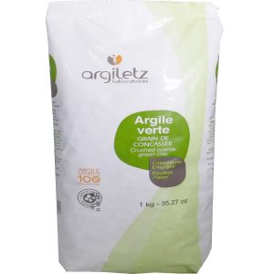 ARGILE VERTE CONCASSEE 1KG ARGILEZ